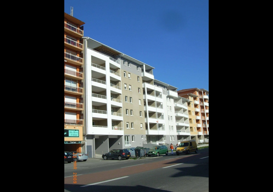 réalisation projet immeubles de logements collectifs à Billères par le Cabinet d'Architecture Ritondo de Pau Morlaas